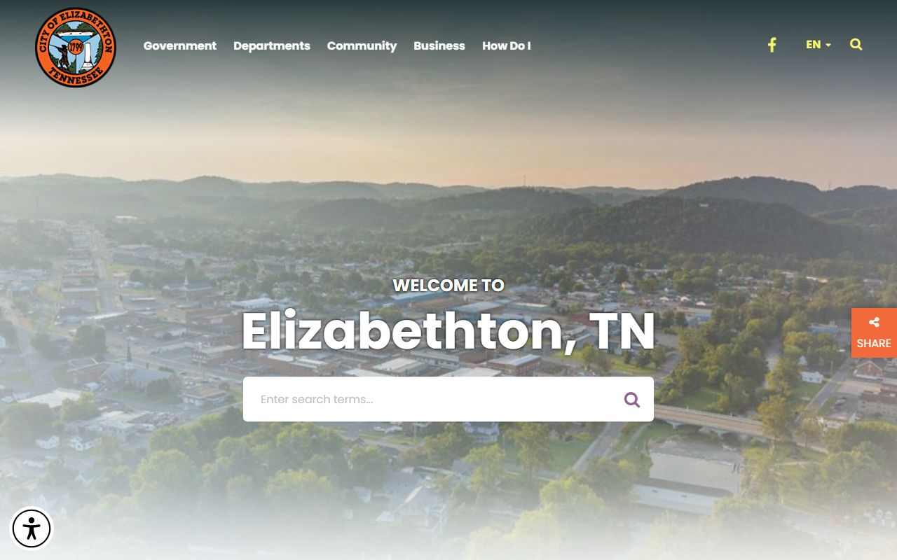 Elizabethton White Pages city records