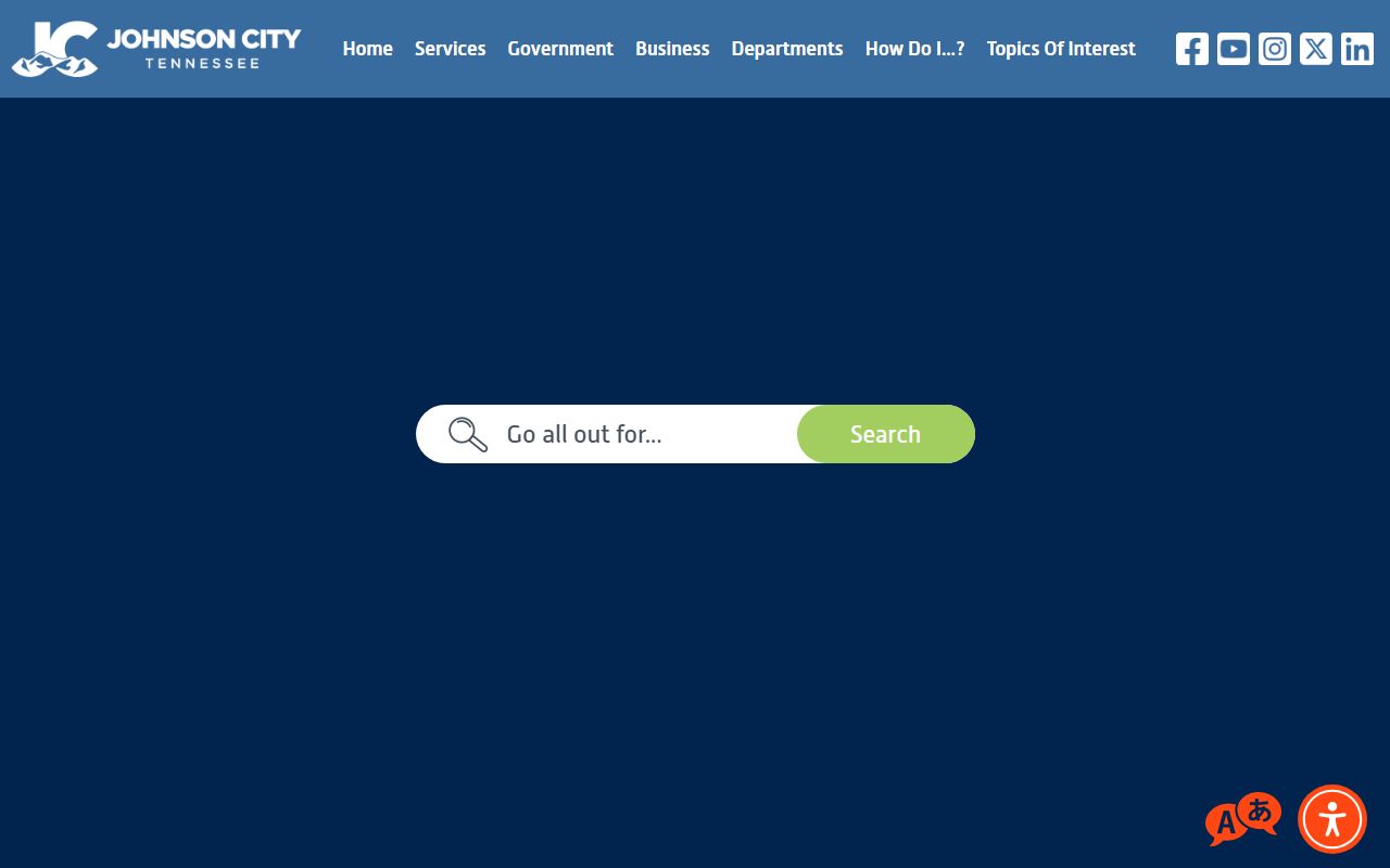 Johnson City White Pages city website guide
