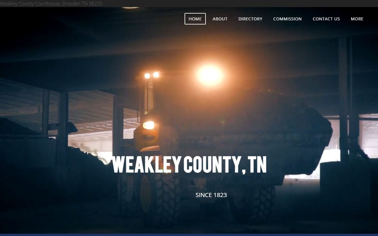 Martin White Pages Weakley County records