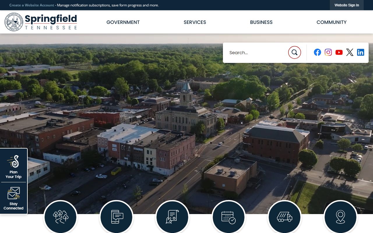 Springfield White Pages city records